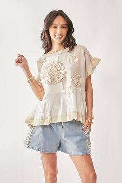 The Sweater Blossoms Top