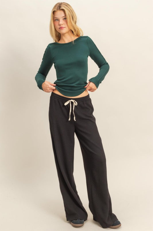 Waffle Knit Lounge Pants