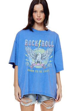 Rock N Roll 1981 Eagle Vintage Graphic