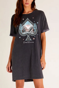 Desert Dreamer Graphic T-shirt Dress