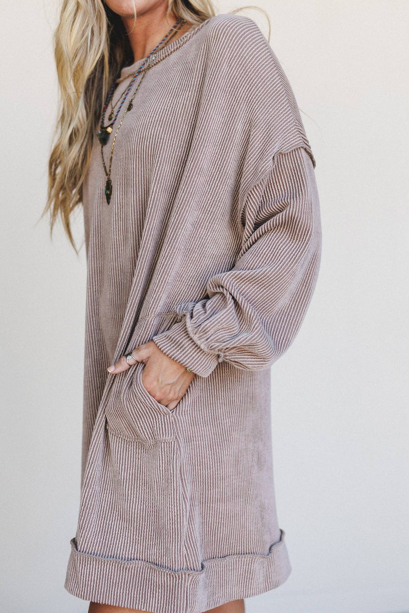 Moon Glow Long Sleeve Dress