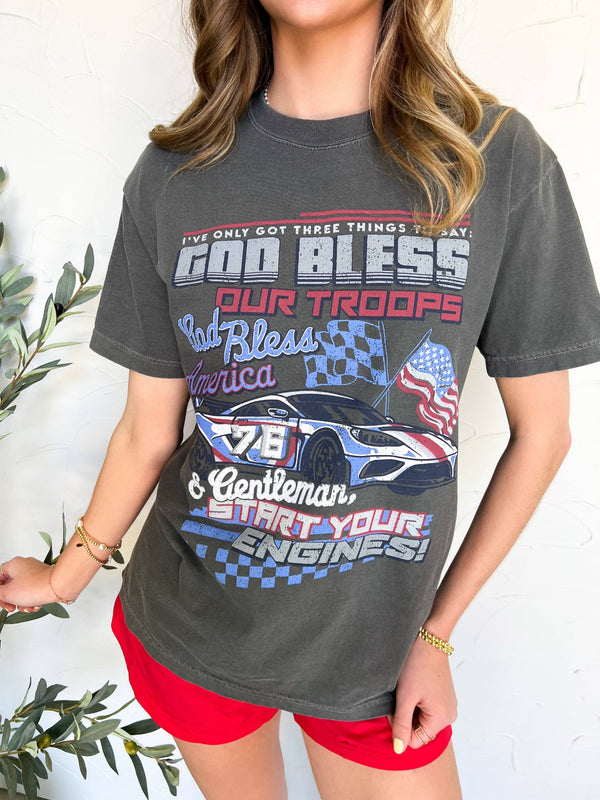 Start Your Engines Graphic Tee