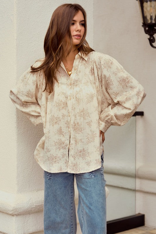 Desert Floral Top