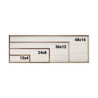 For All The People I Love White: 36 x 12 x 1.5
