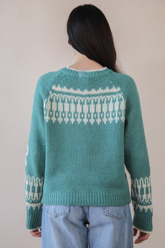 Swan Knit Sweater