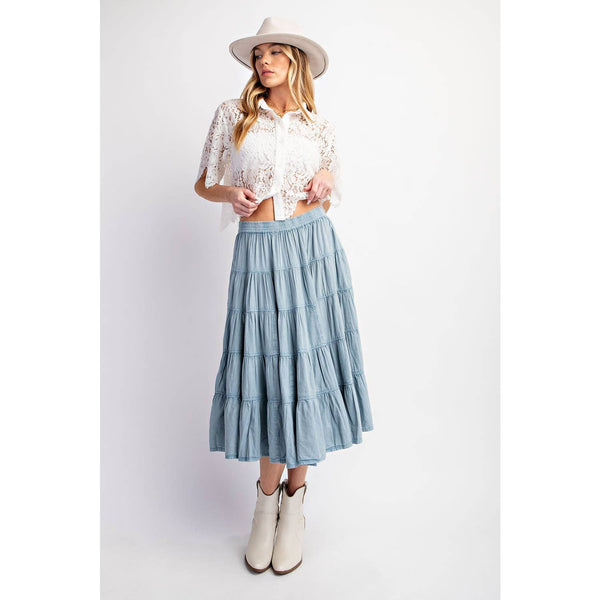 FULL SWING MIDI SKIRT