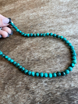 Composite Turquoise Bead Necklaces