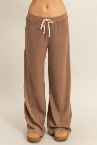 Waffle Knit Lounge Pants