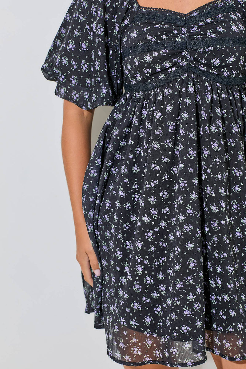 Gavaline Floral Dress