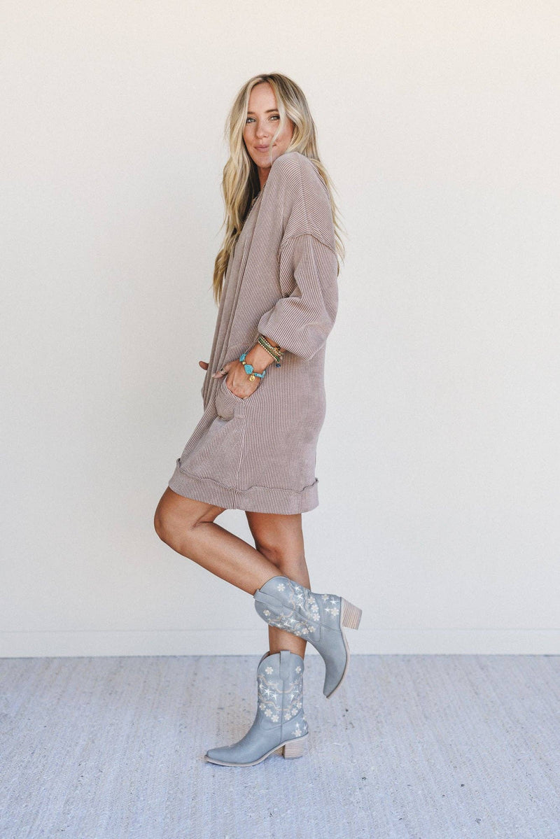Moon Glow Long Sleeve Dress