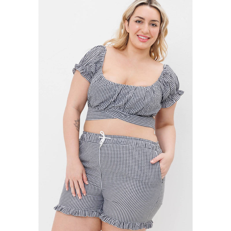 The Ginny Gingham Shorts