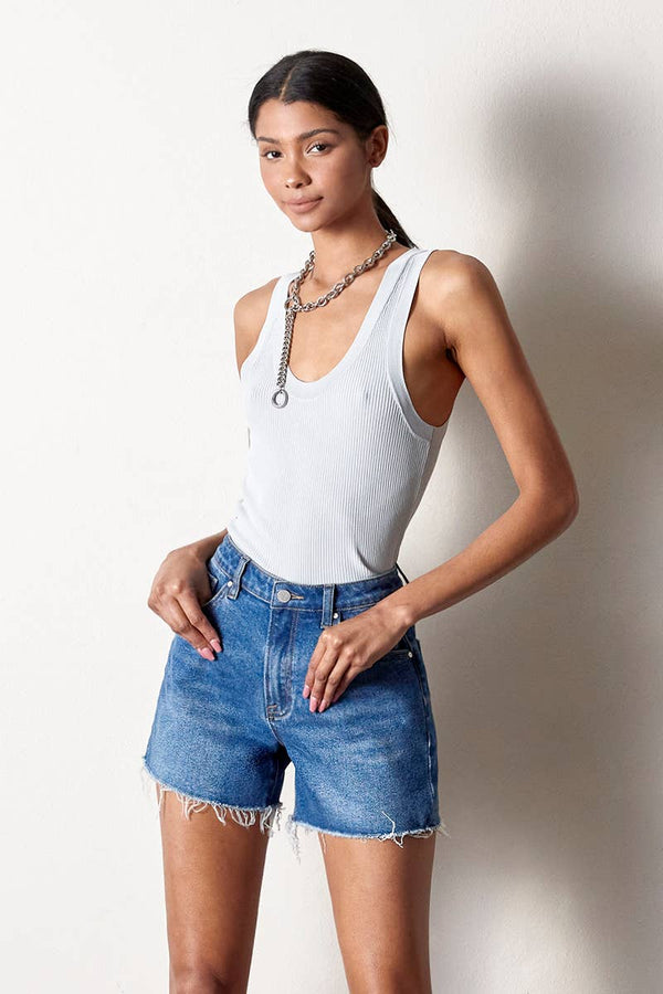 Trinny Denim Cut Off Shorts