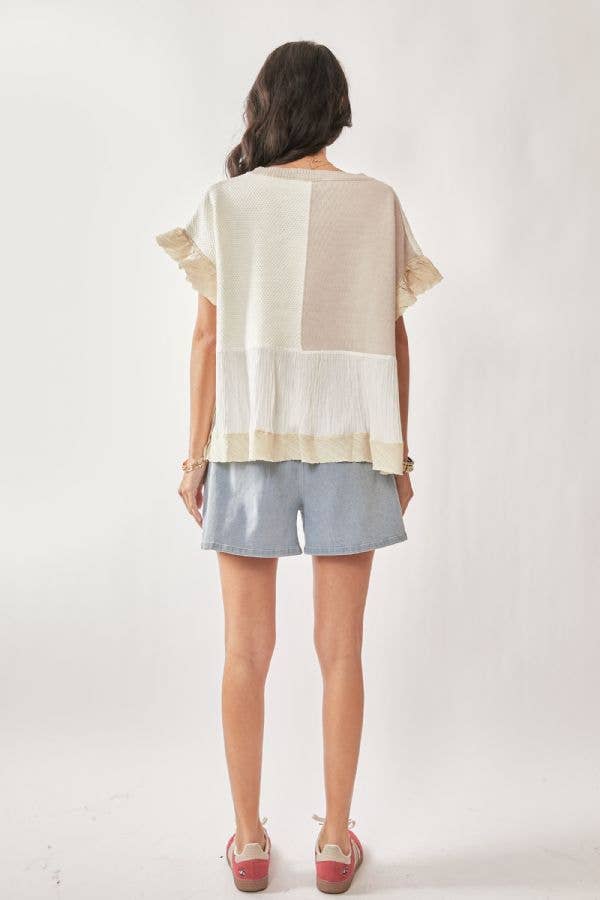 The Sweater Blossoms Top