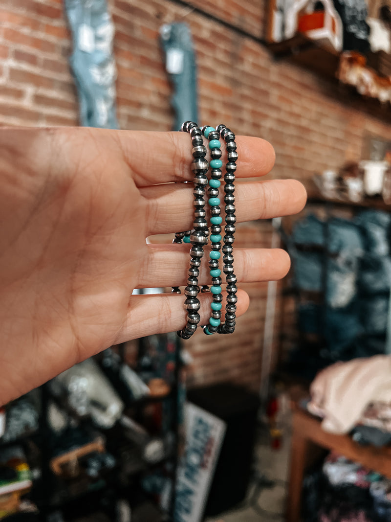 Stretchy Navajo Pearl Bracelets