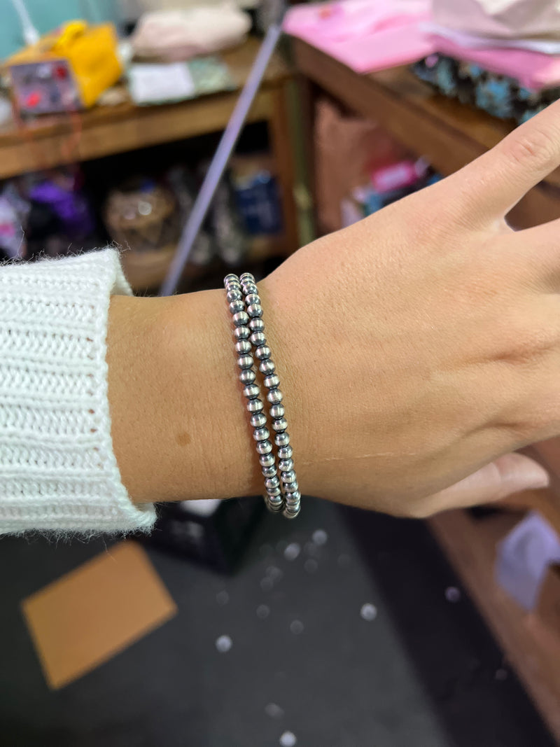 Mini Navajo pearls Stretch bracelets