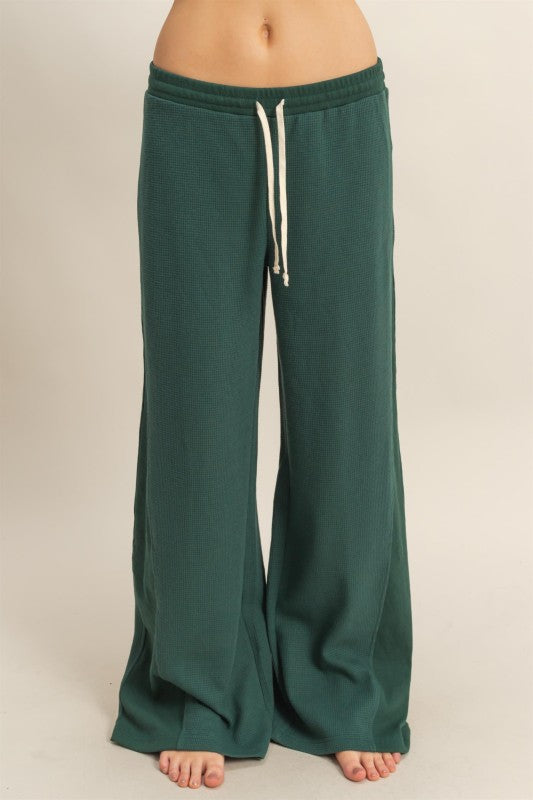 Waffle Knit Lounge Pants