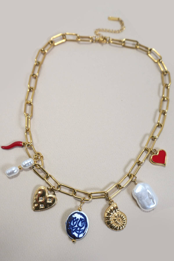 Chili Pepper Charm Necklace