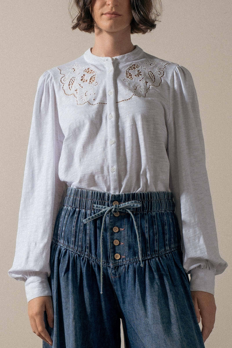 Com"PLEAT"ly Divine Denim Trousers