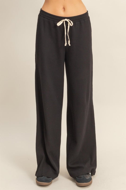 Waffle Knit Lounge Pants