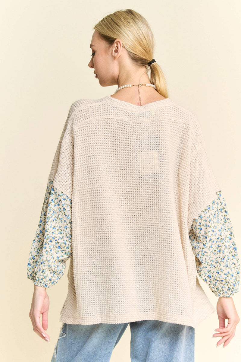 Multi Star Patchwork Blouse