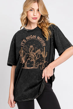 Its High Noon Oversized Graphic Tee