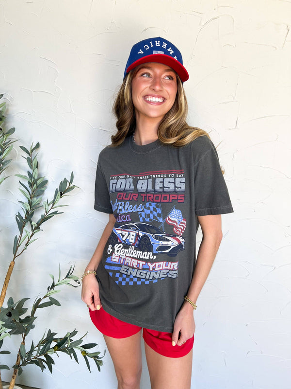 Start Your Engines Graphic Tee