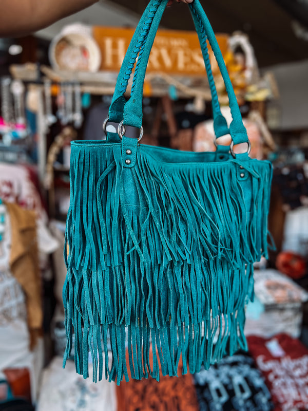 The Fringed Tizzy Bag