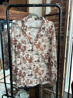 The Cowboy Up Blouse