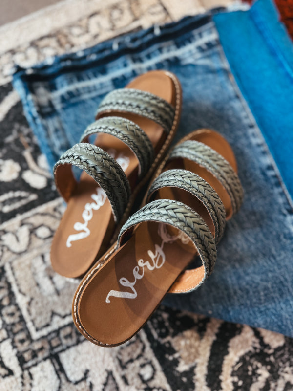 3 Strap Sage Sandals