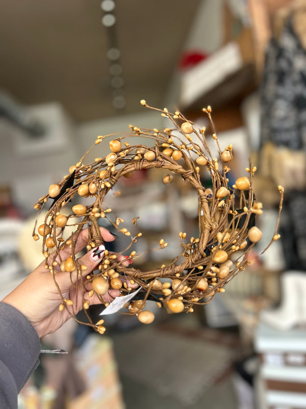 Metal stare Candle ring