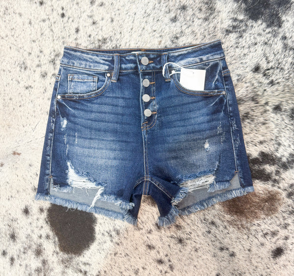 Ella denim shorts