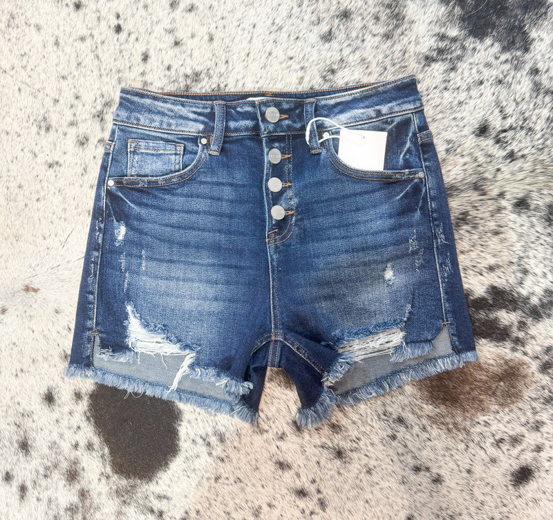 Ella denim shorts