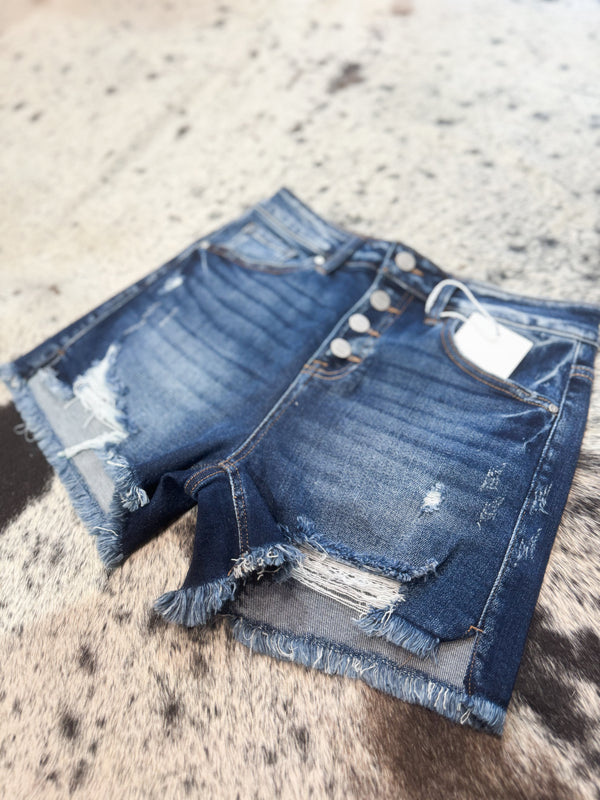 Ella denim shorts