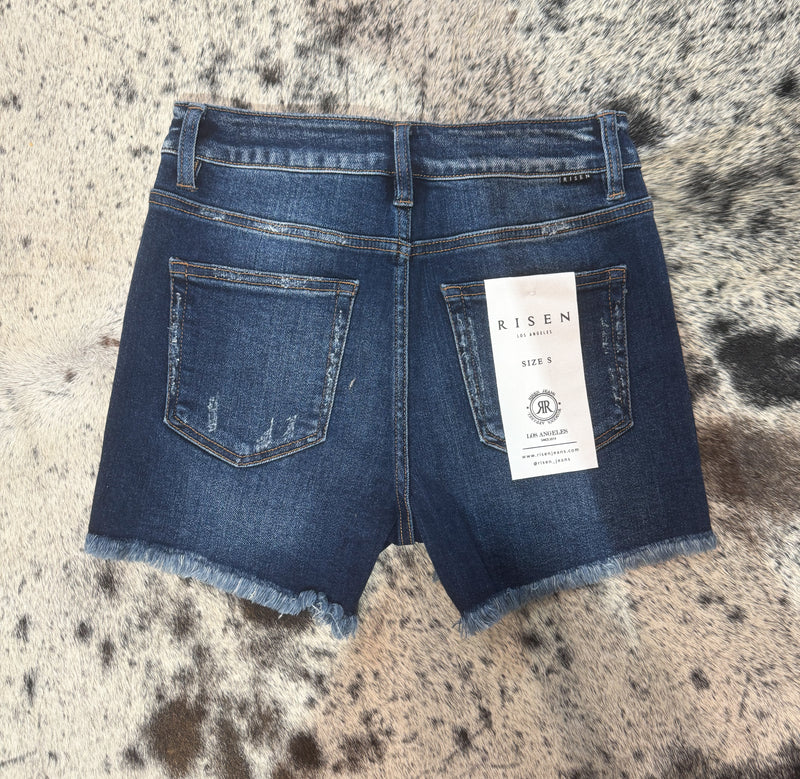 Ella denim shorts