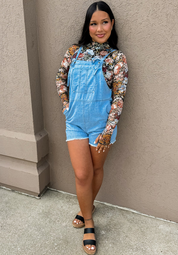 Beats Denim Romper