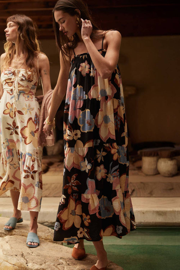 Spanish Damsel Maxi Dress