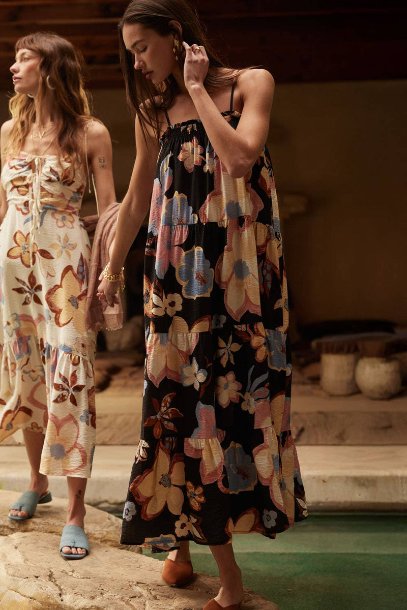 Spanish Damsel Maxi Dress