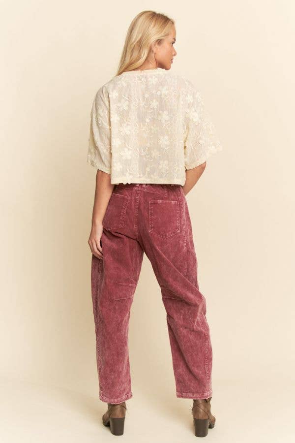Floral Cream Top