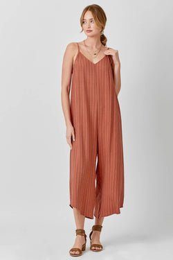 Multi Stripe Jumpsuit