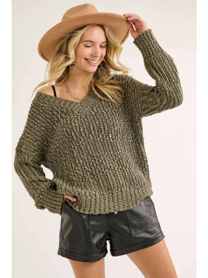 The Holidazed Textured Sweater
