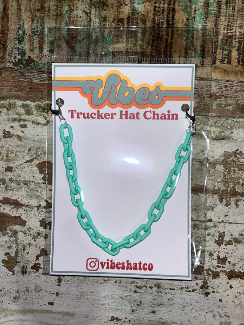 Mint Links Trucker Chain | Hat Band | Hat Chain |Cap Jewelry