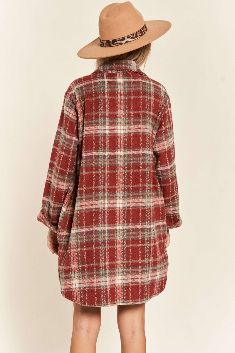 CHECK FLANNEL SHACKET