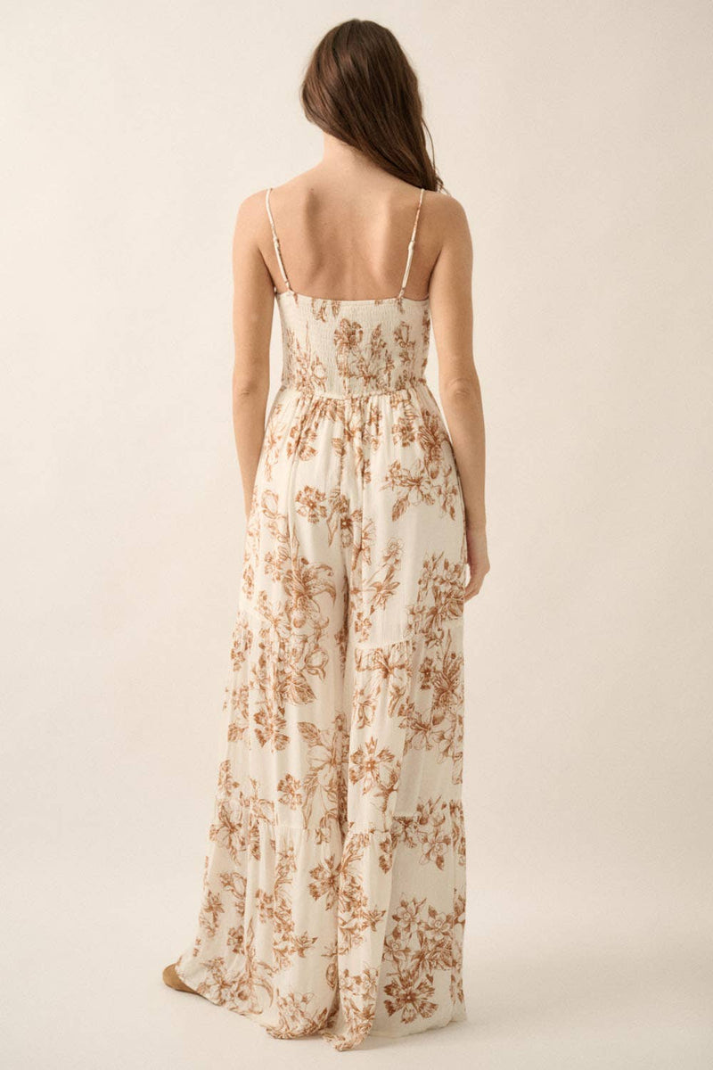 Floral Crepe Romper