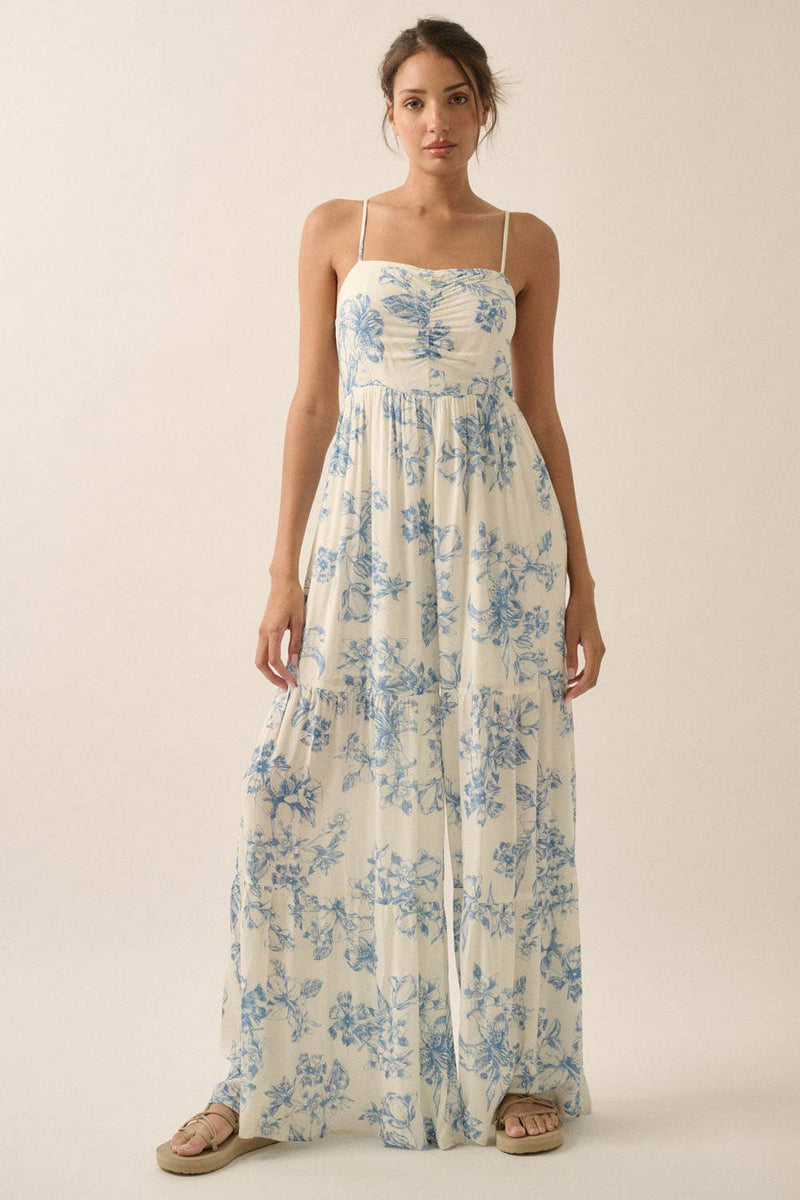 Floral Crepe Romper