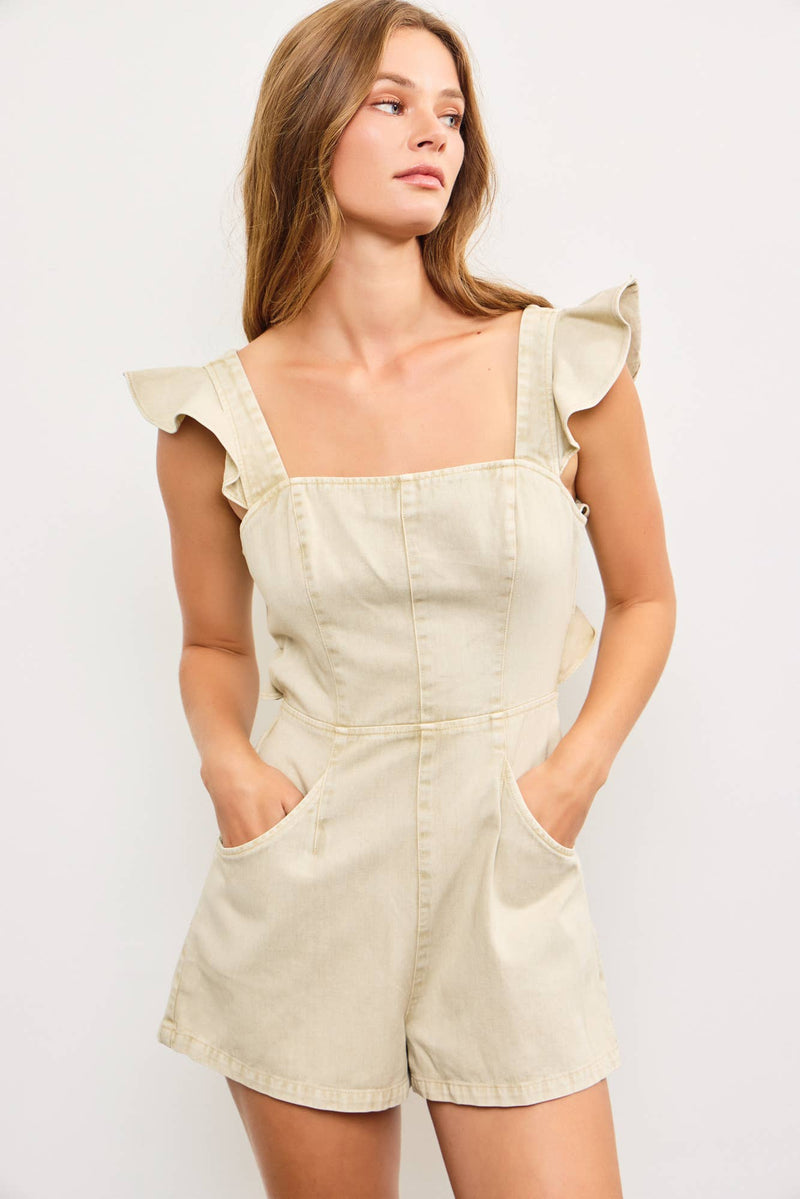 RUFFLE ROMPER