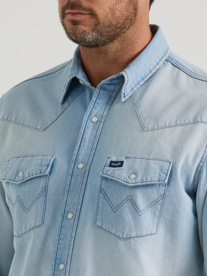 The Tommy - Button Down Denim Shirt | Light Chambray | King Essentials