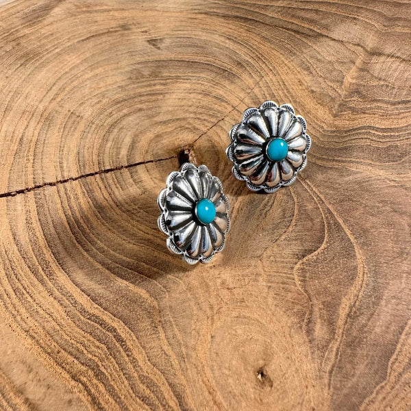 Oval Concho Studs