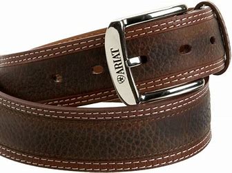 Ariat Men's Diesel Leather Belt - Brown Rowdy