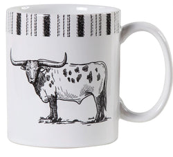 Ranch Life Longhorn Mug