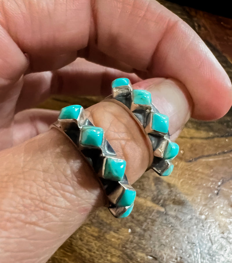 Marquise Repeat Turquoise Ring